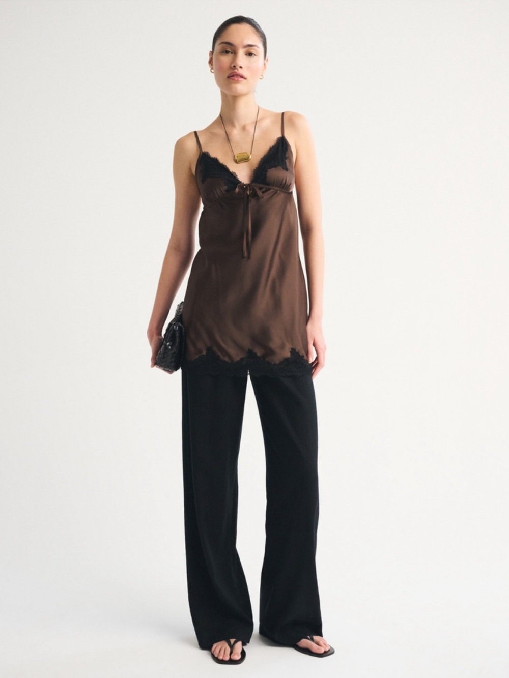Abercrombie & Fitch Sloane Wide-Leg Linen Pants Size M Chic Coastal Minimalist